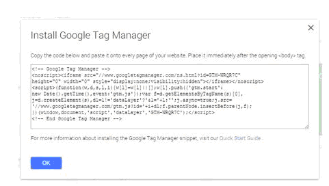 Google Tag Manager 设置和安装教程
